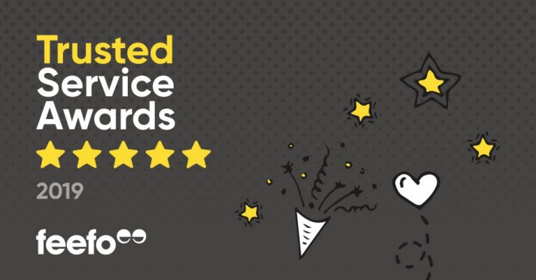 Utility Rentals wins Feefo Gold Trusted Service award!