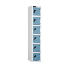 Probe-Lockers-Six-Compartment-Blue