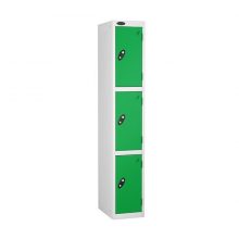 Probe-Lockers-Three-Compartment-Green