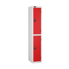 Probe-Lockers-Two-Compartment-Red