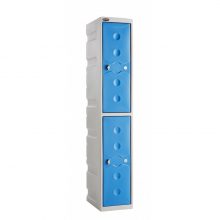 UltraBox-Plus-Plastic-Lockers-Two-Compartment-Blue